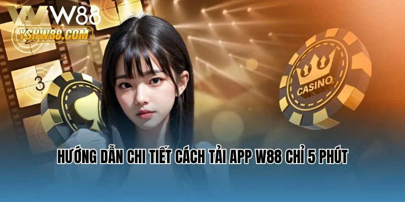 Hướng dẫn chi tiết cách tải app W88 chỉ 5 phút