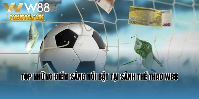 Top những điểm sáng nổi bật tại sảnh thể thao W88